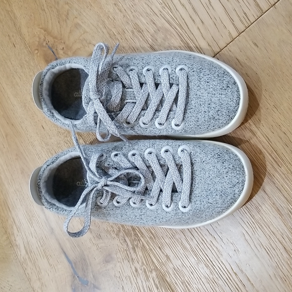 Allbirds Wool Womens Size 7 Comfort Low Top Sneakers Casual Shoes Grey